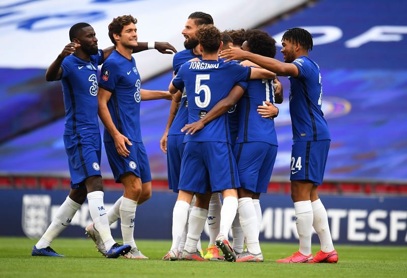 Giroud opened the scoring with a smart finish